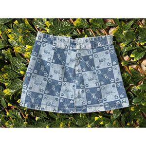 Brats Denim Mini Skirt Size Small